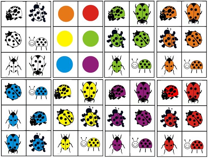 Rozwijanie percepcji wzrokowej – karty do ćwiczeń – kształty, kolory, wzory